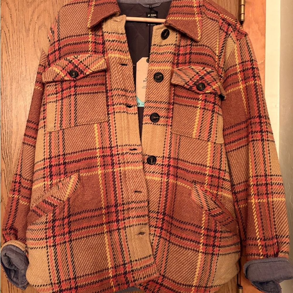 Prana Lower Falls Flannel Jacket